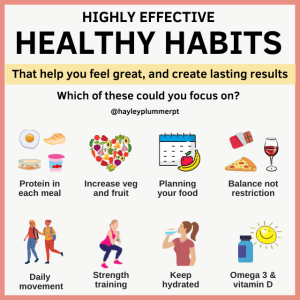 healthy habits
