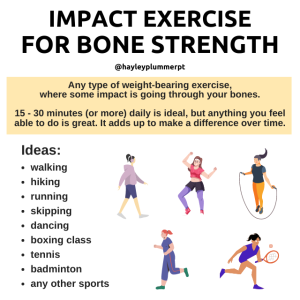 impact exercise for bones